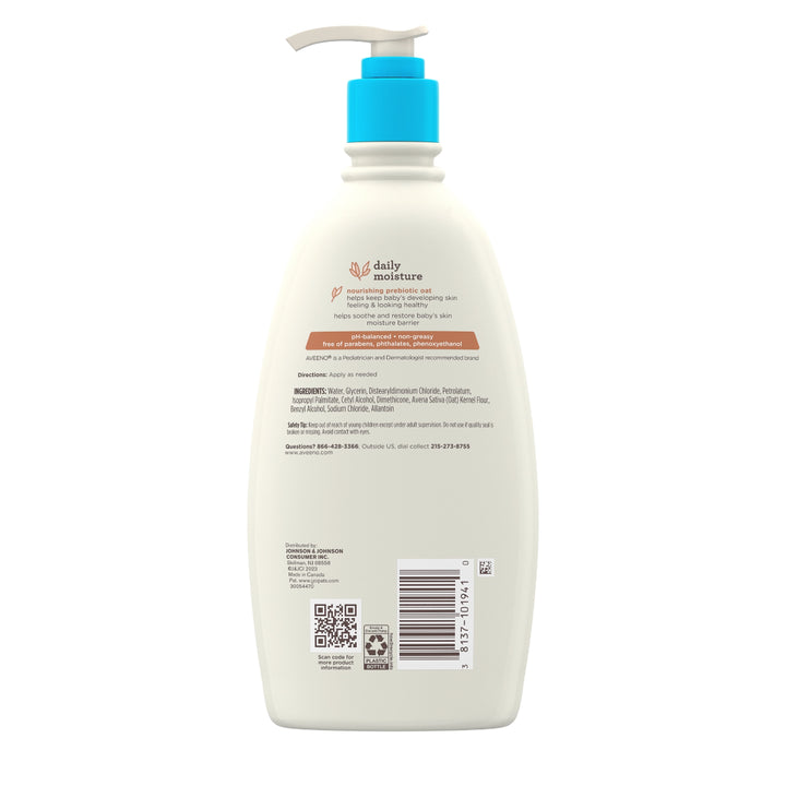 Aveeno Baby Daily Moisture Lotion with Prebiotic Oat (532ml)