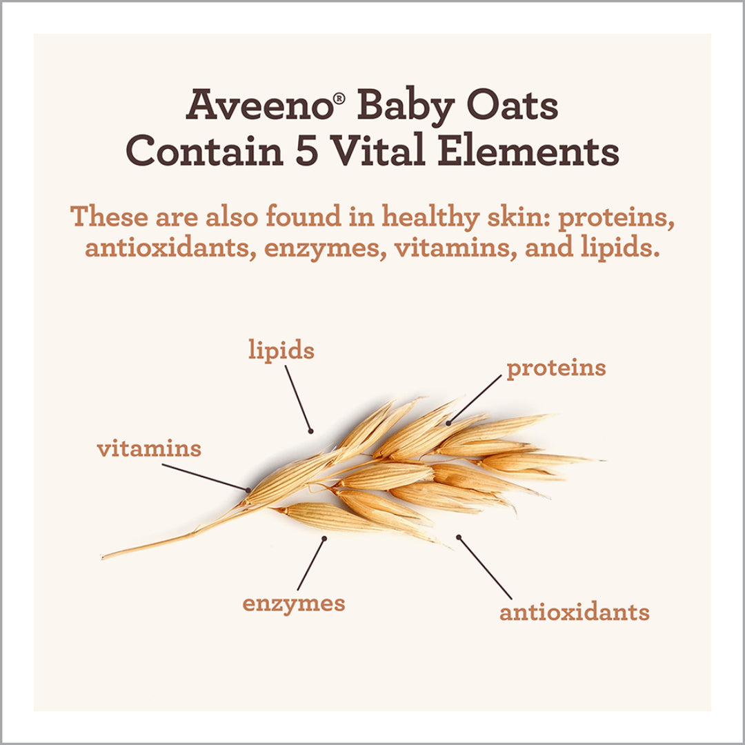 Aveeno Baby Daily Moisture Wash & Shampoo with Natural Oat Extract (354ml)
