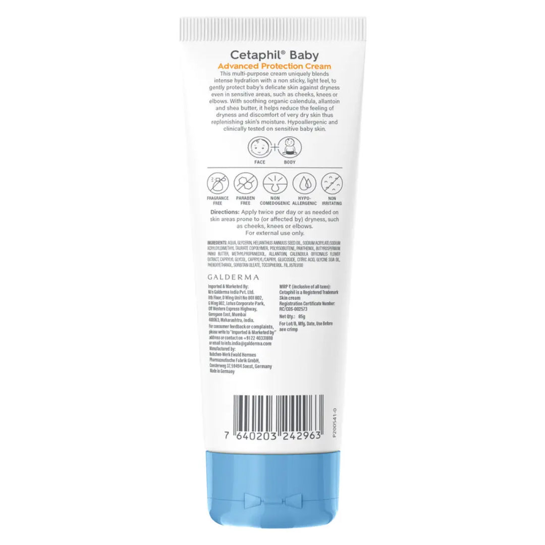 Cetaphil Baby Advanced Protection Cream with Organic Calendula (85 g)