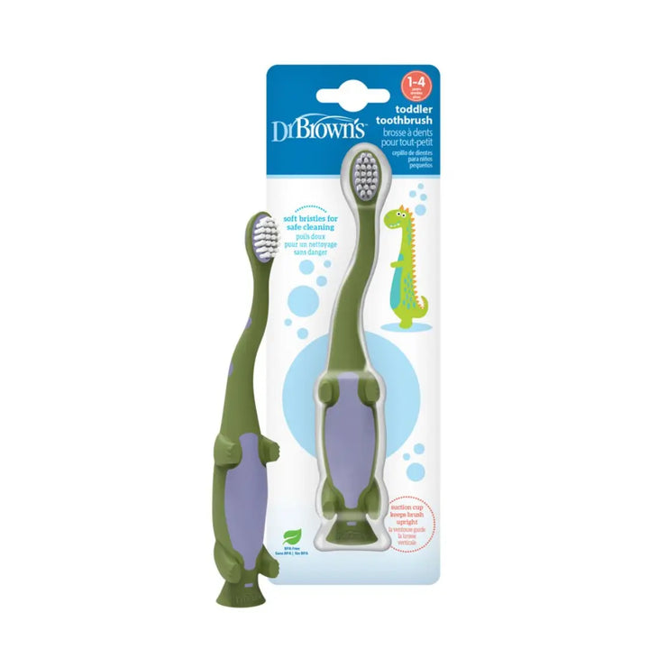 Dr. Brown's Toddler Toothbrush (Dinosaur)