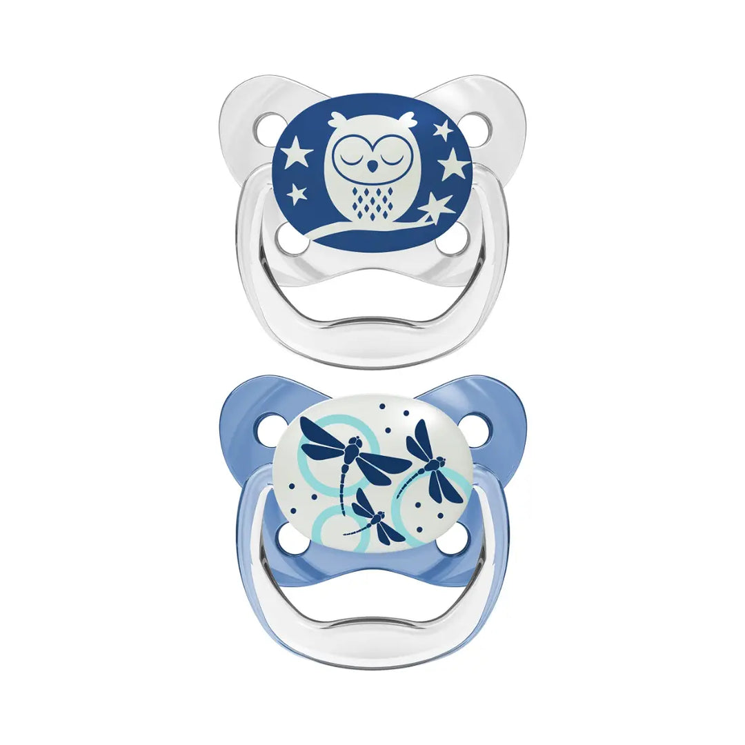 Dr. Brown's Prevent Butterfly Soother - (Stage 1) 2 Pack (Blue)