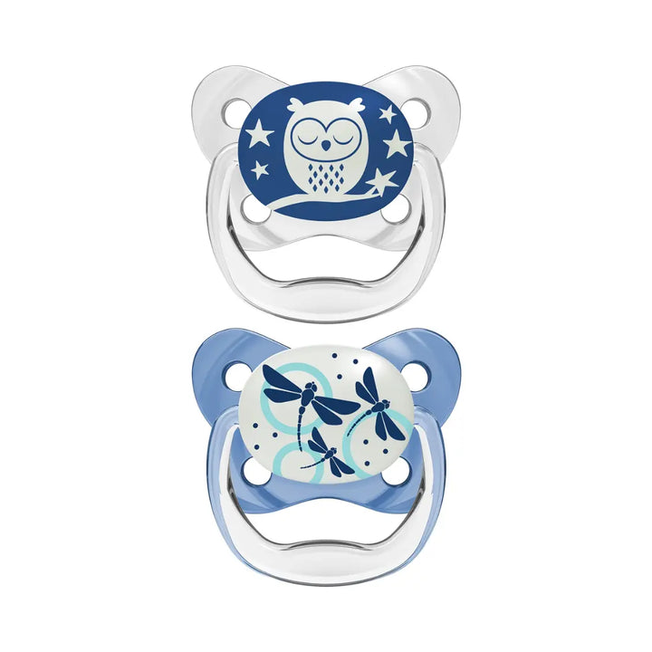 Dr. Brown's Prevent Butterfly Soother - (Stage 1) 2 Pack (Blue)