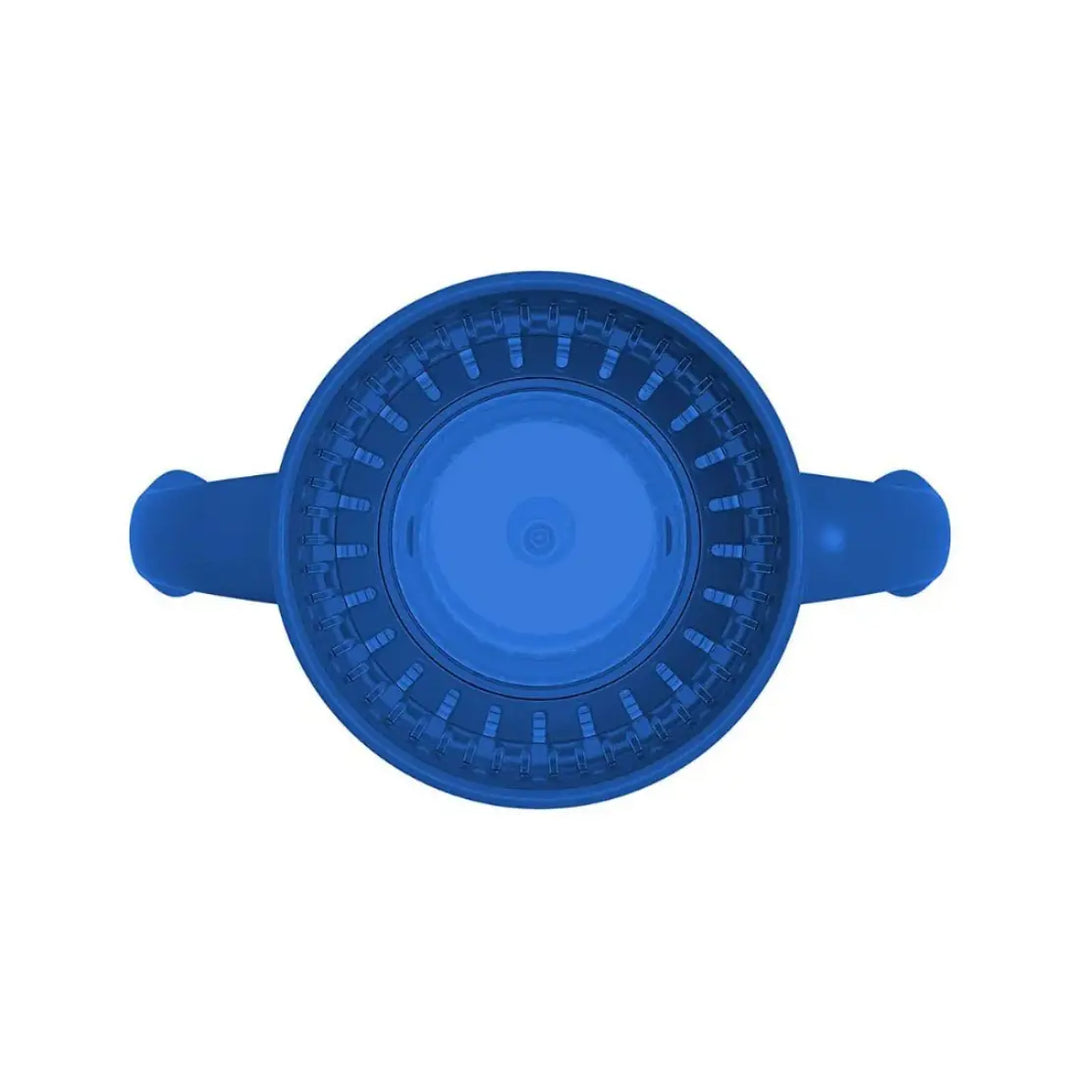 Dr. Brown's Smooth Wall Cheers360 Cup W/ Handles 7 oz/200ml (Blue Deco)