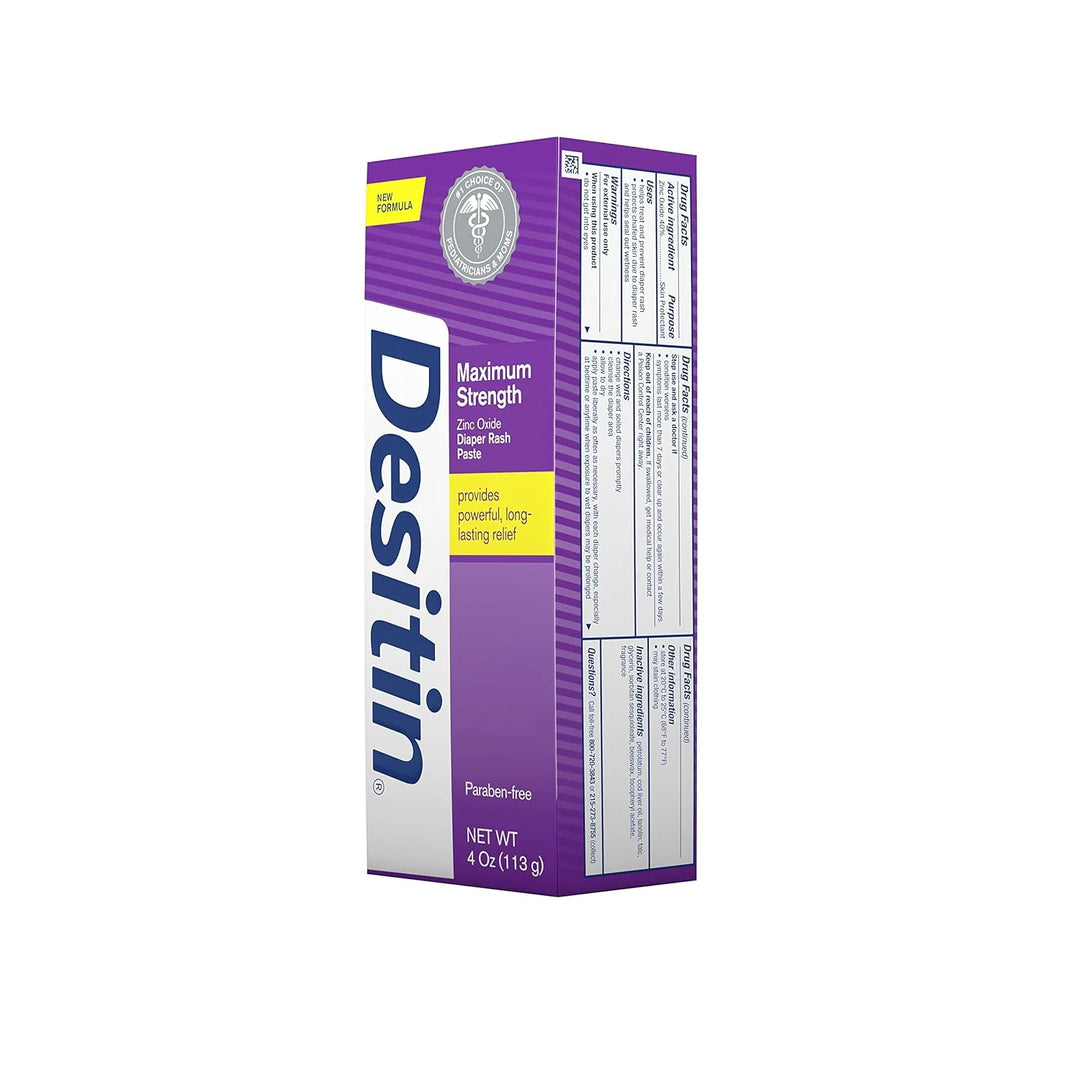 Desitin Maximum Strength Diaper Rash Paste With Zinc Oxide