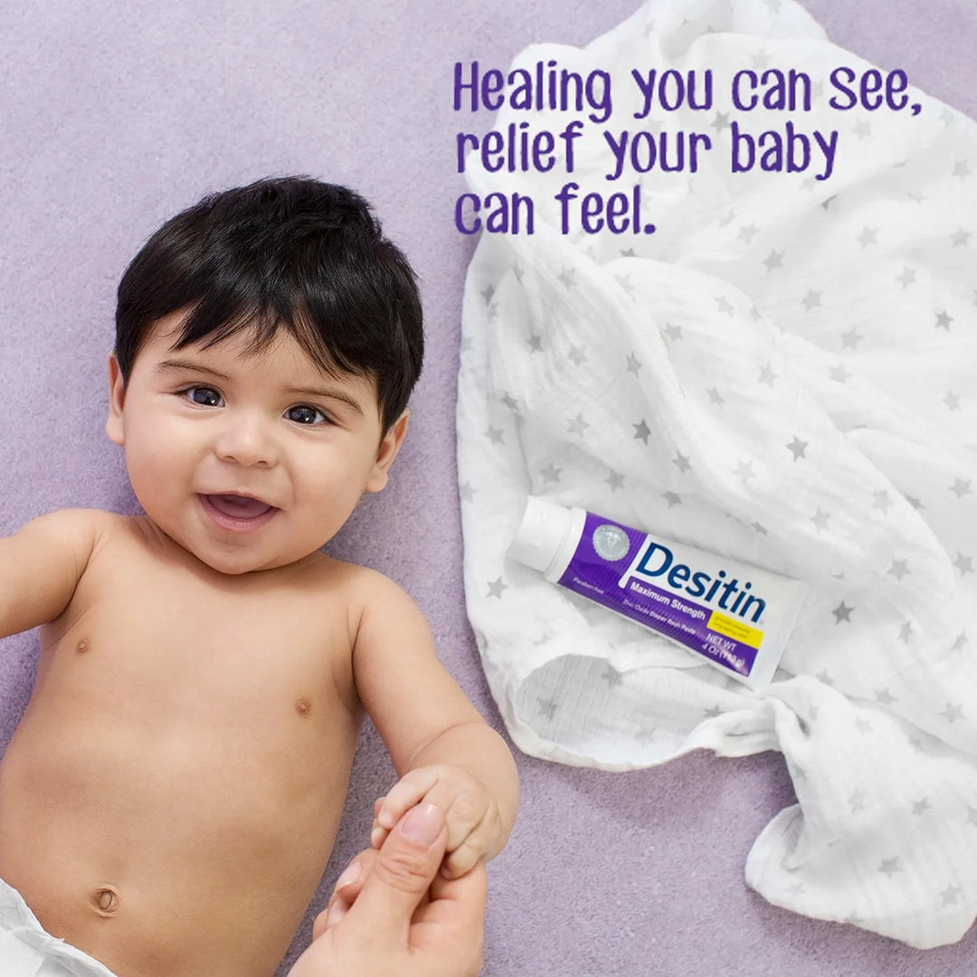 Desitin Maximum Strength Diaper Rash Paste With Zinc Oxide