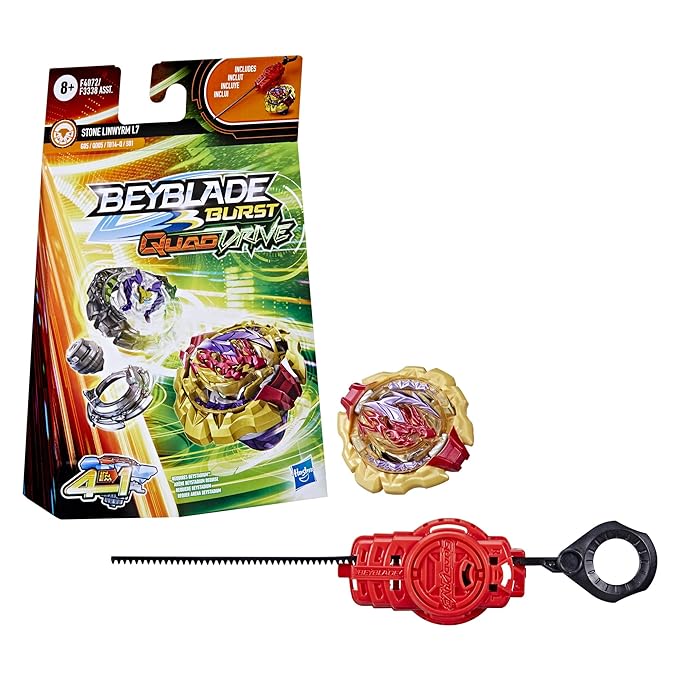 Beyblade Burst QuadDrive Stone Linwyrm L7 Starter Pack
