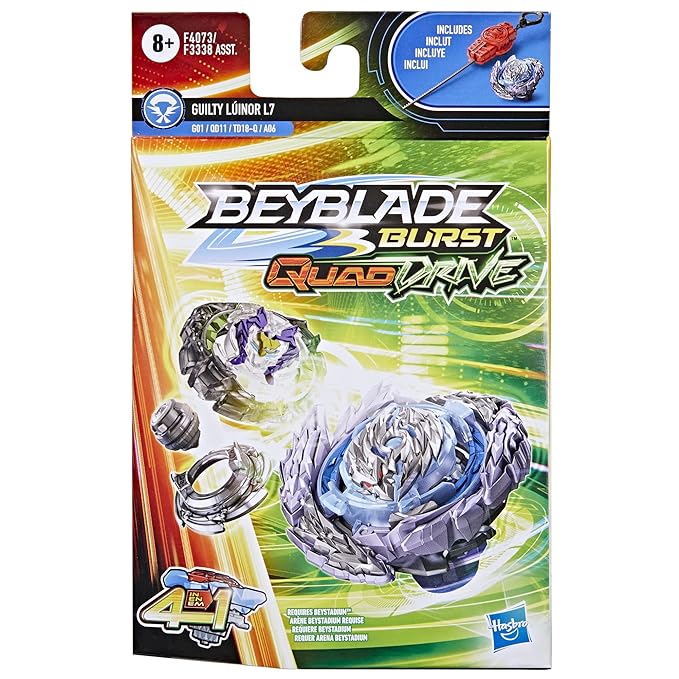 Beyblade Burst QuadDrive Guilty Luinor L7 Starter Pack
