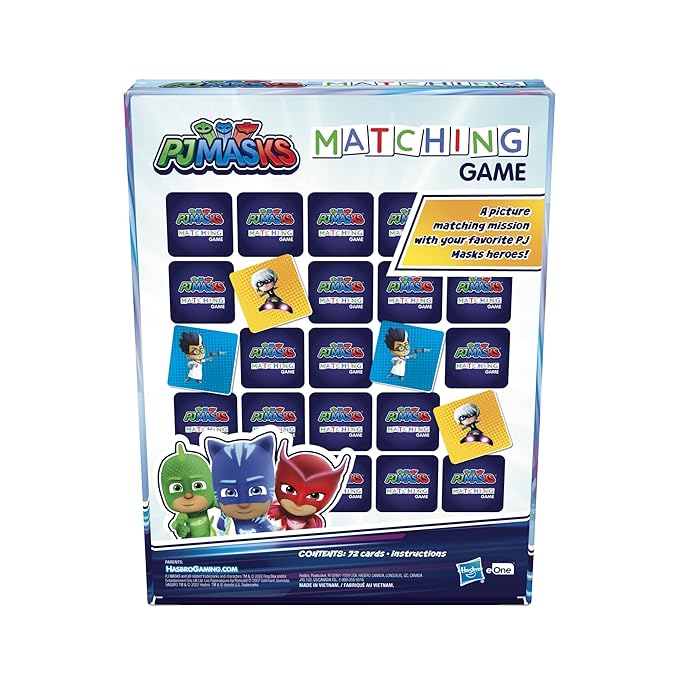 PJ Masks Matching Game