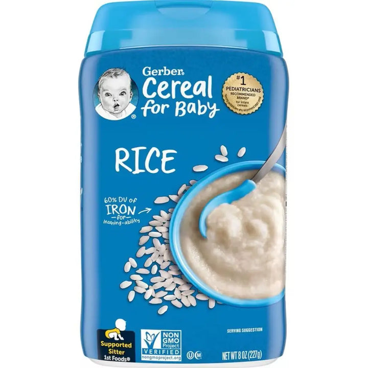 Gerber Cereal Rice (227g)