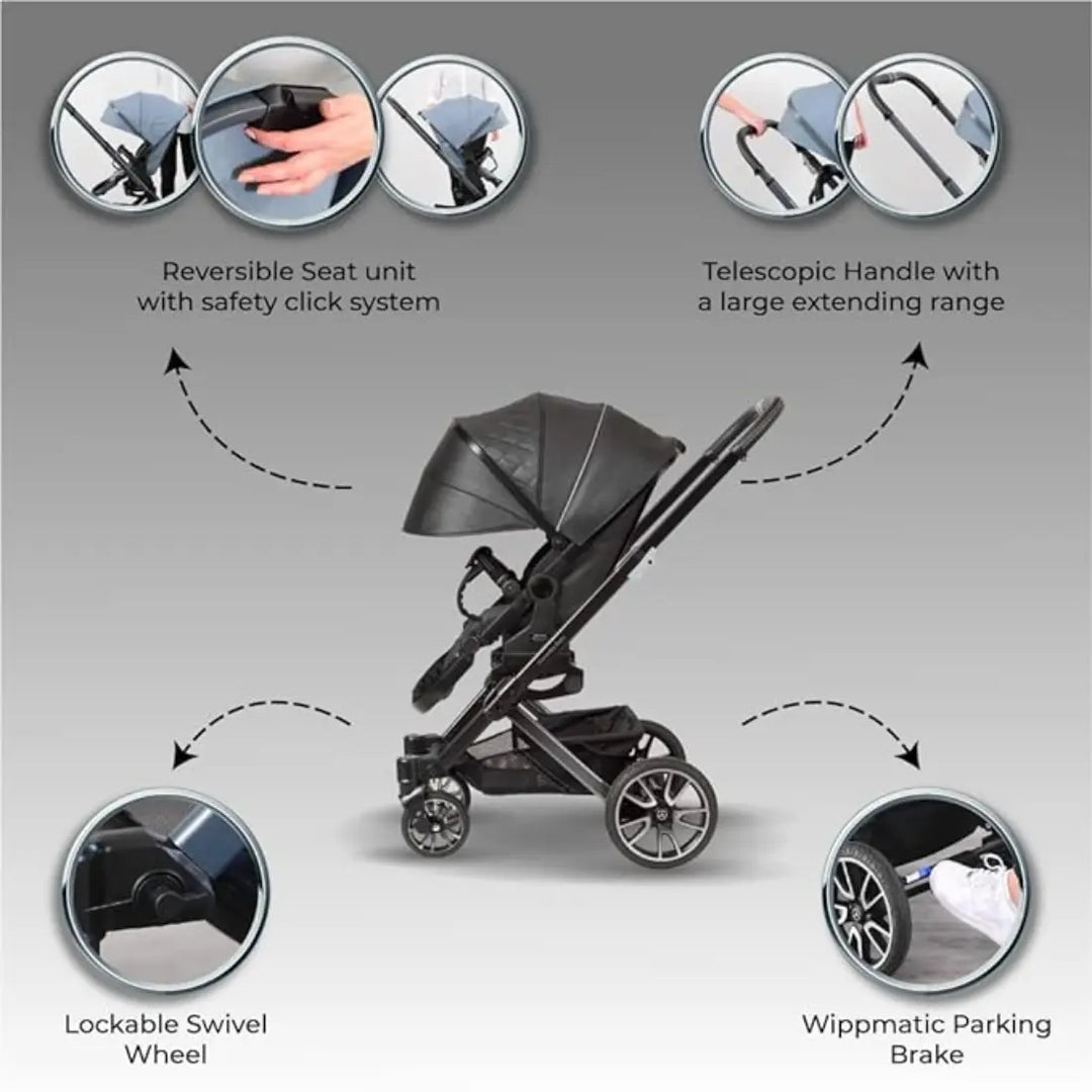 Mercedes-Benz Stroller (Magma Grey)