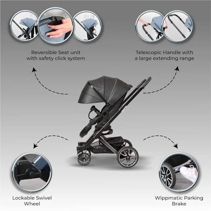 Mercedes-Benz Stroller (Magma Grey)