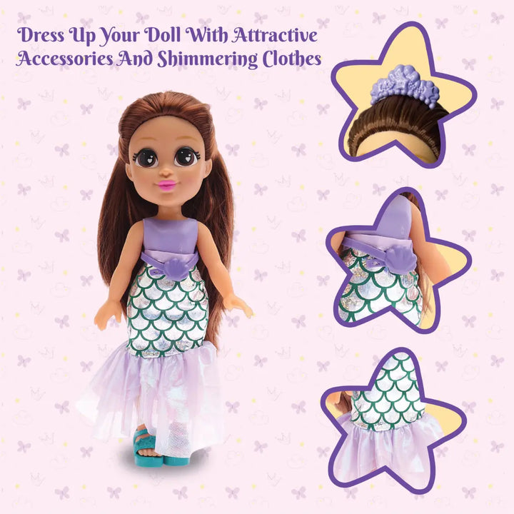 Li'l Diva Mermaid - Marina, 13" Doll