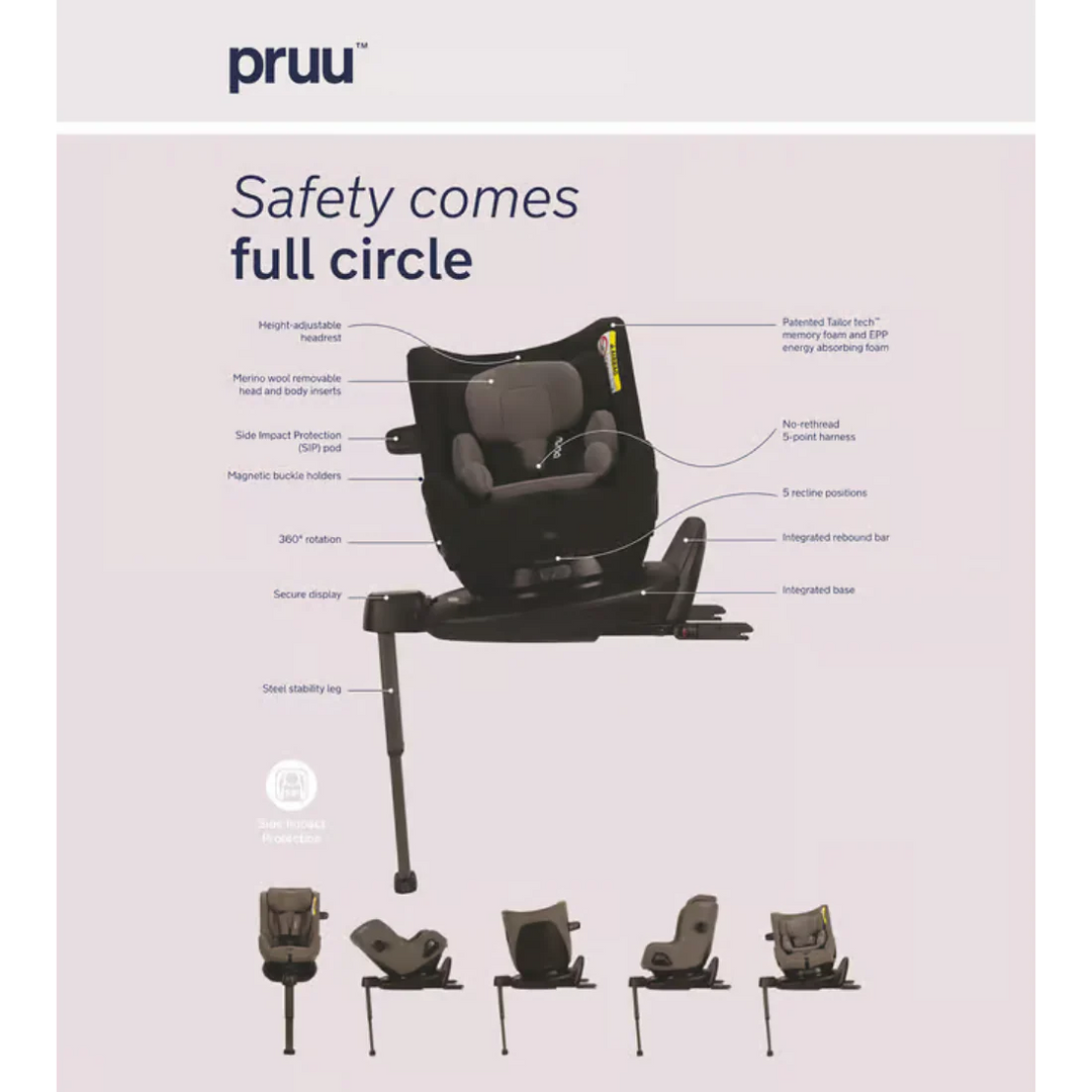 nuna pruu™ car seat