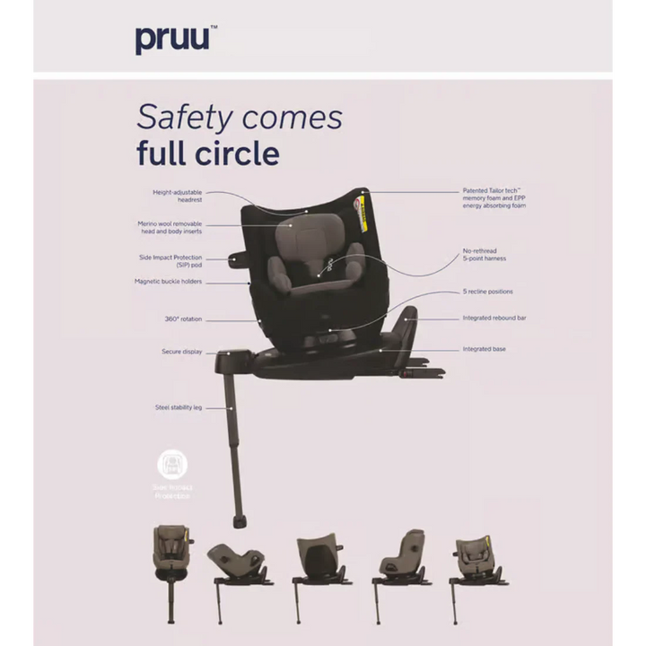 nuna pruu™ car seat