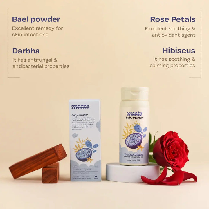 Maate Baby Powder (100gm)