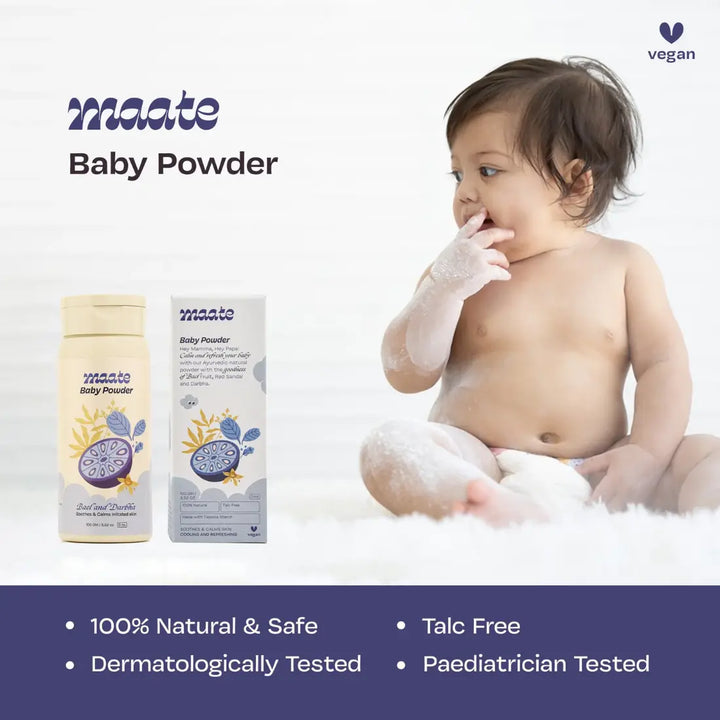 Maate Baby Powder (100gm)