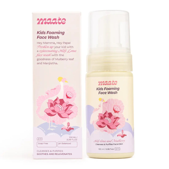 Maate Kids Foaming Face Wash (100ml)