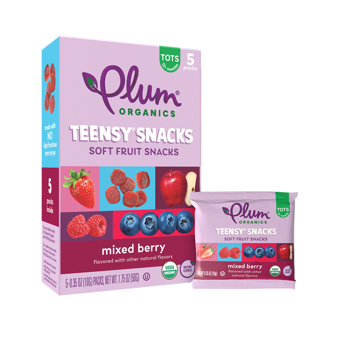 Plum Organics Teensy Snacks Mixed Berry (50g)