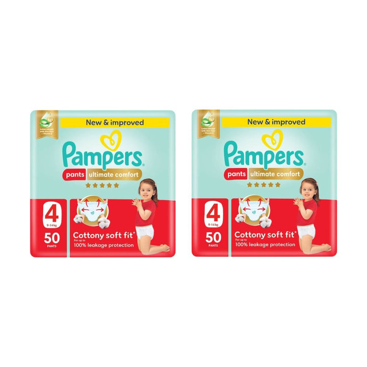Pampers Ultimate Comfort Pants Diapers Size 4 (50 pcs) (9-14KG)