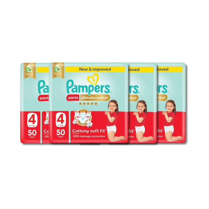 Pampers Ultimate Comfort Pants Diapers Size 4 (50 pcs) (9-14KG)