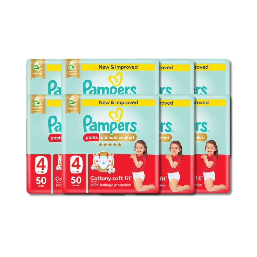 Pampers Ultimate Comfort Pants Diapers Size 4 (50 pcs) (9-14KG)