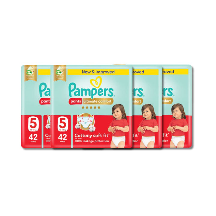 Pampers Ultimate Comfort Pants Diapers Size 5 (42 pcs) (12-18KG)