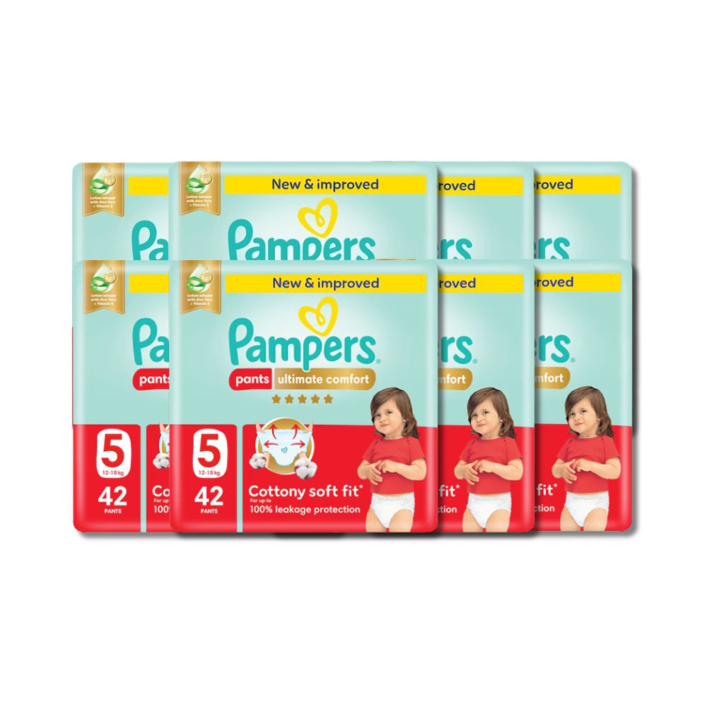 Pampers Ultimate Comfort Pants Diapers Size 5 (42 pcs) (12-18KG)