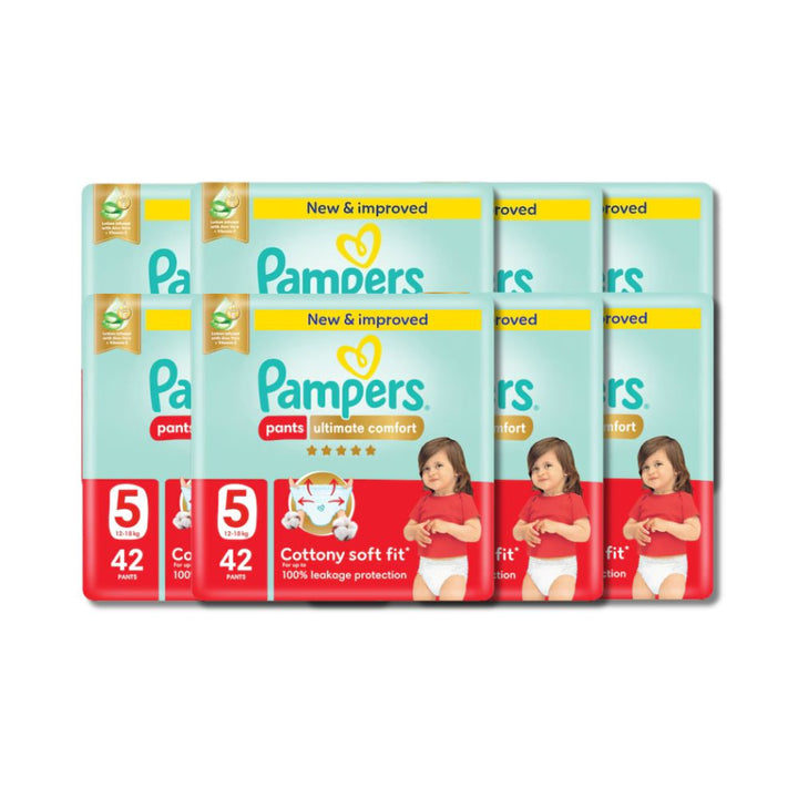 Pampers Ultimate Comfort Pants Diapers Size 5 (42 pcs) (12-18KG)