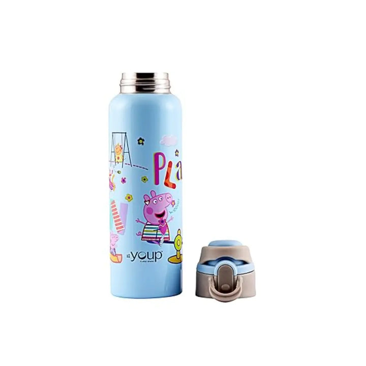 Peppa Pig Stainless Steel Bottle - Lyra (600 ml) - Blue