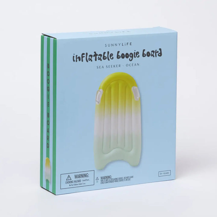 SUNNYLiFE Inflatable Boogie Board - Sea Seeker Ocean