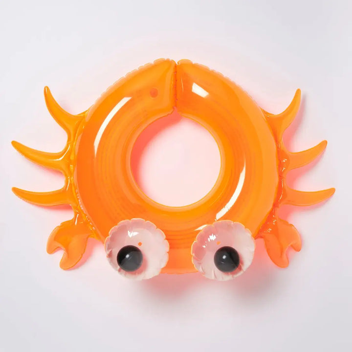 SUNNYLiFE Kiddy Pool Ring - Sonny the Sea Creature Neon Orange