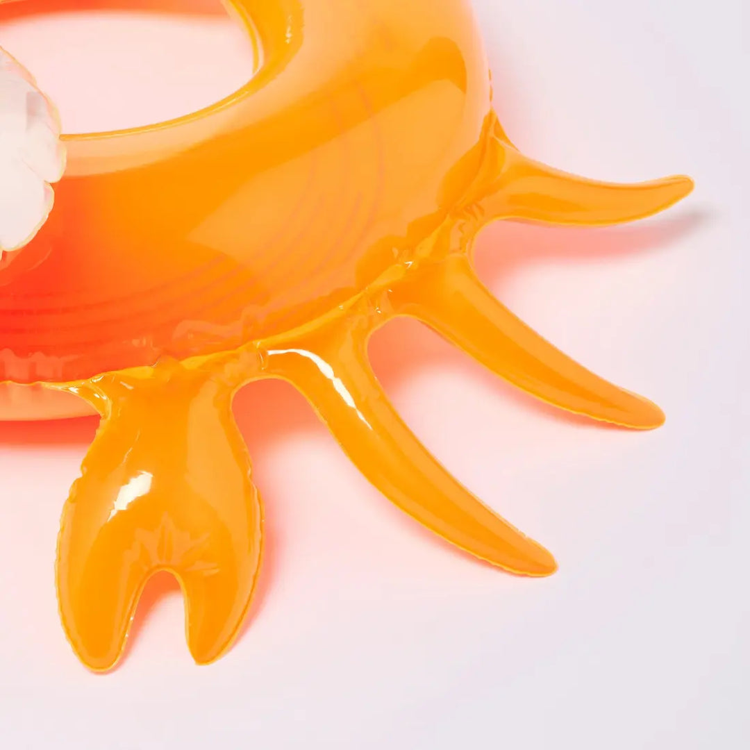 SUNNYLiFE Kiddy Pool Ring - Sonny the Sea Creature Neon Orange