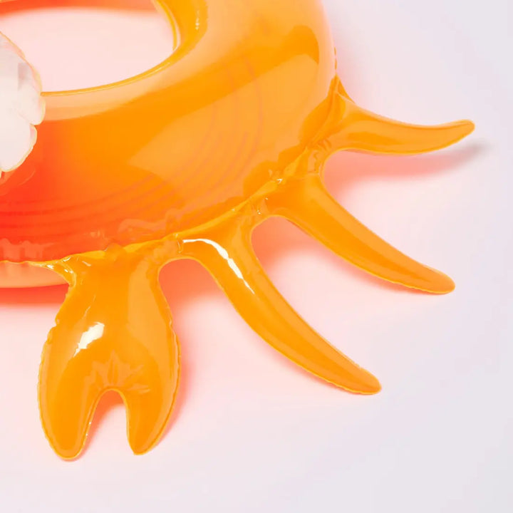 SUNNYLiFE Kiddy Pool Ring - Sonny the Sea Creature Neon Orange