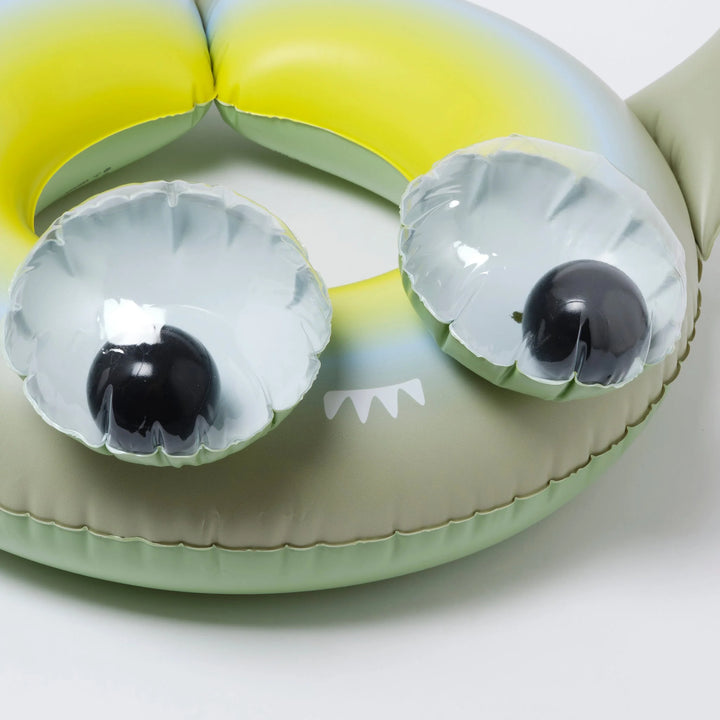 SUNNYLiFE Kiddy Pool Ring - Shark Tribe Khaki