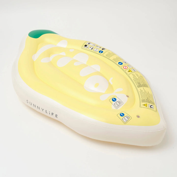 SUNNYLiFE Luxe Lie-On Float - Limon Butter