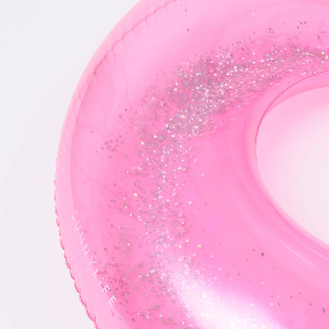 SUNNYLiFE Luxe Pool Ring - Shell Bubblegum