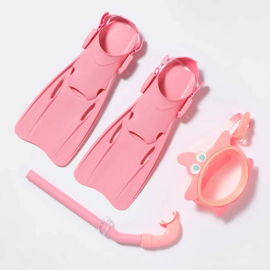 SUNNYLiFE Kids Dive Set (Small) - Ocean Treasure Rose