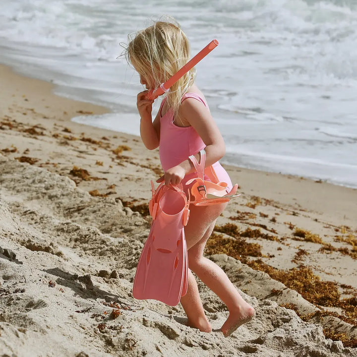 SUNNYLiFE Kids Dive Set (Small) - Ocean Treasure Rose