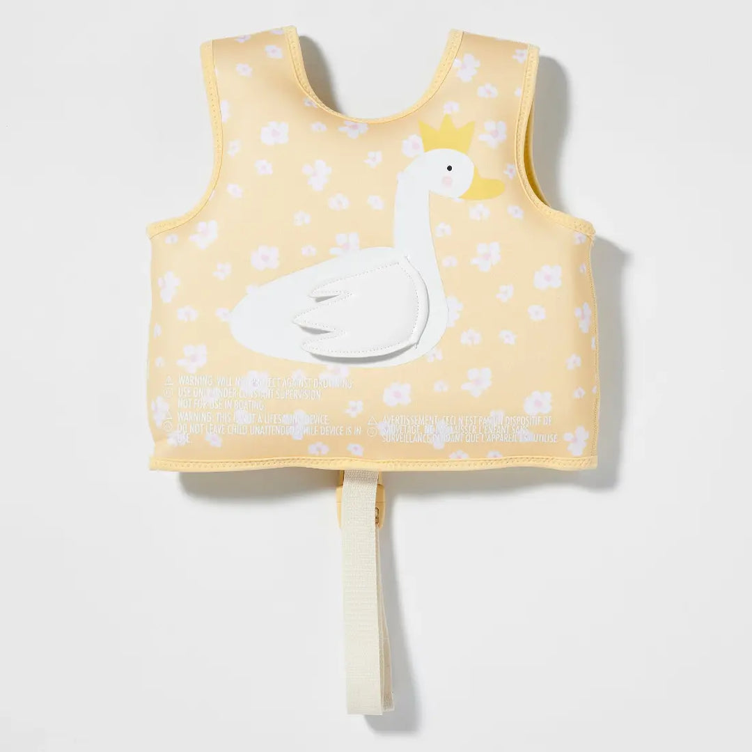 SUNNYLiFE Kids Swim Vest (1-2) - Princess Swan Buttercup