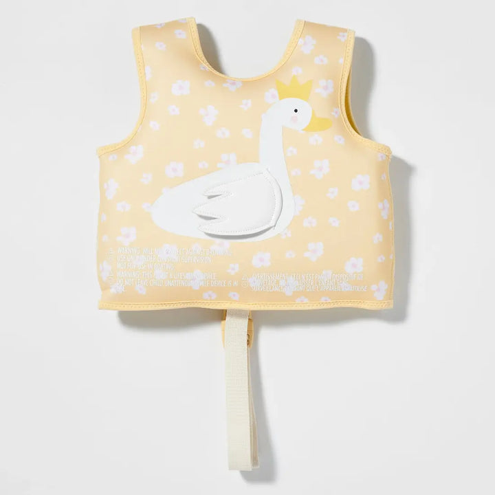 SUNNYLiFE Kids Swim Vest (1-2) - Princess Swan Buttercup