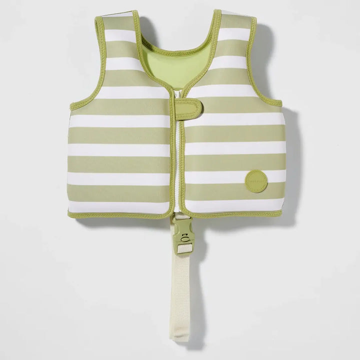 SUNNYLiFE Kids Swim Vest (2-3) - Into the Wild Khaki