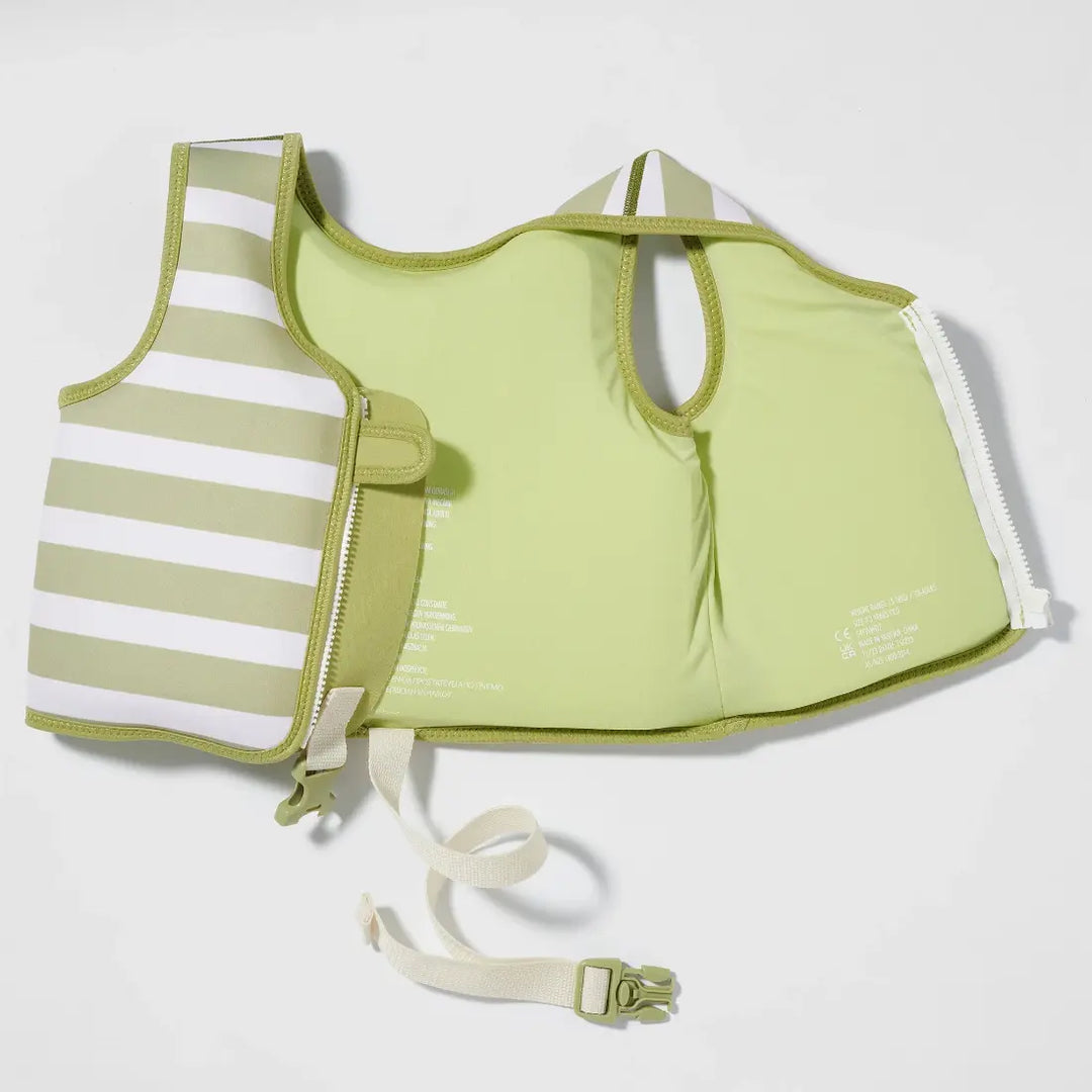 SUNNYLiFE Kids Swim Vest (2-3) - Into the Wild Khaki
