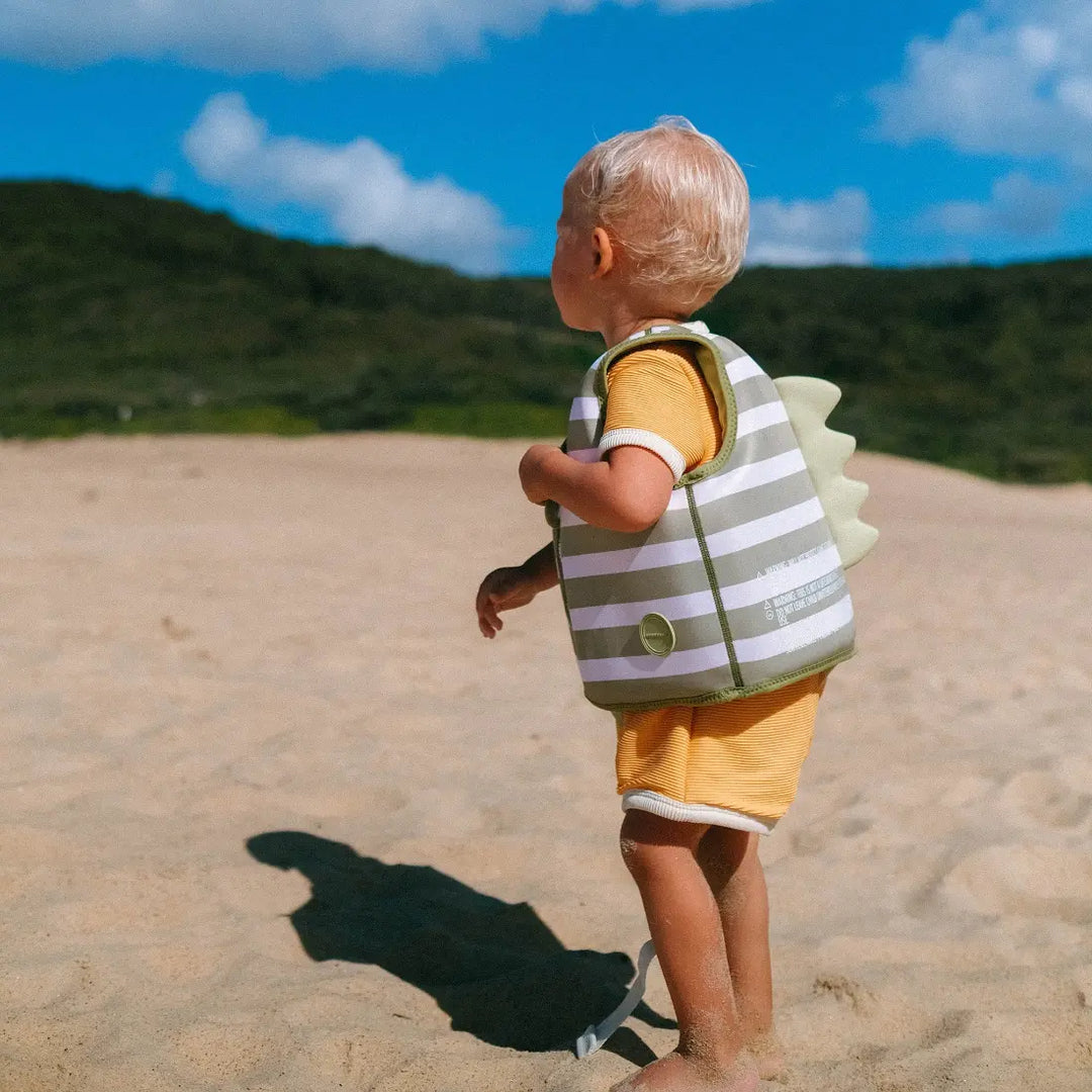 SUNNYLiFE Kids Swim Vest (2-3) - Into the Wild Khaki