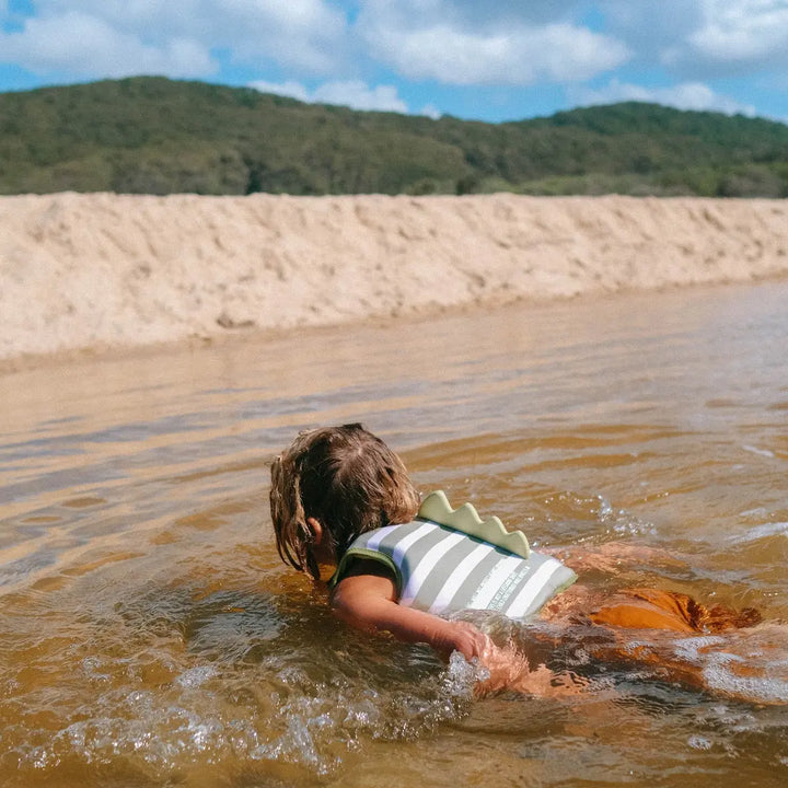 SUNNYLiFE Kids Swim Vest (2-3) - Into the Wild Khaki