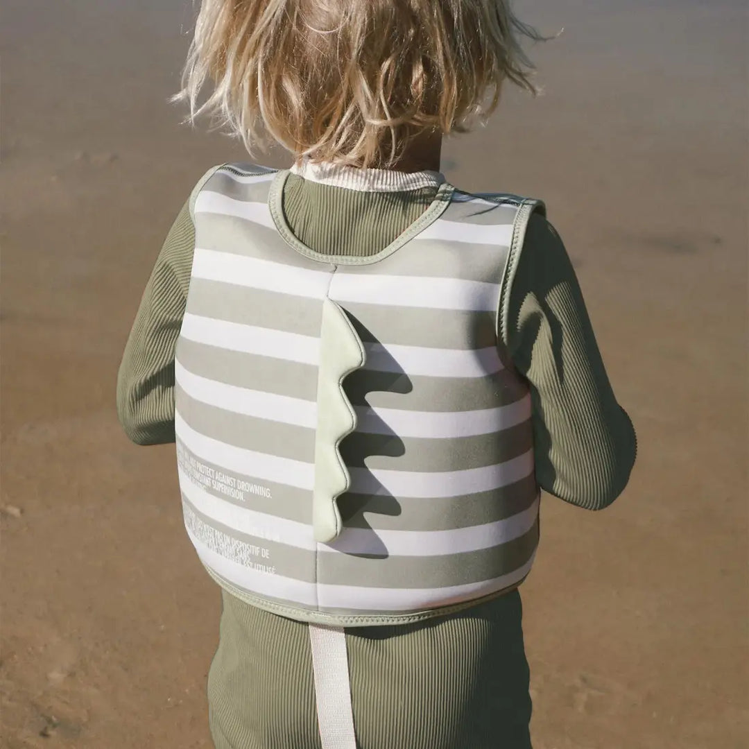 SUNNYLiFE Kids Swim Vest (2-3) - Into the Wild Khaki