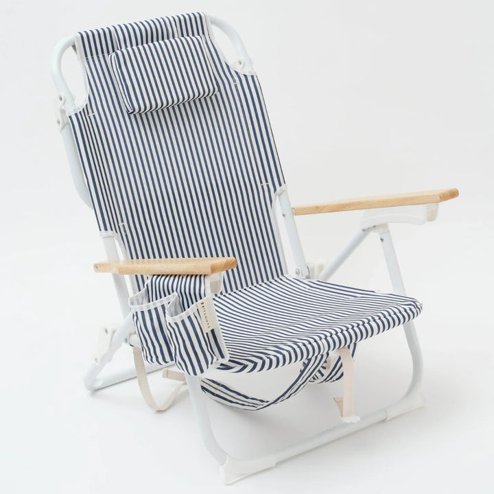 SUNNYLiFE Luxe Beach Chair - The Resort Coastal Blue