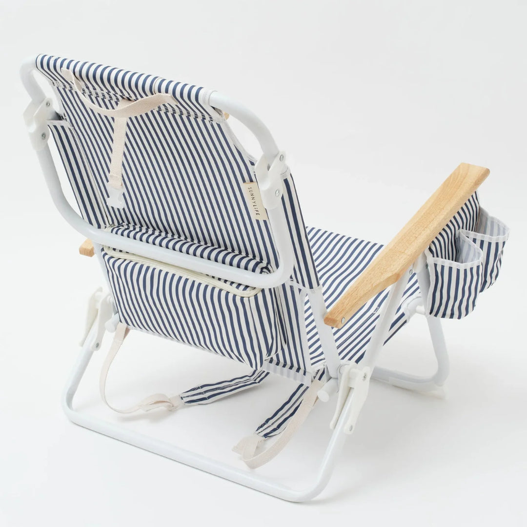 SUNNYLiFE Luxe Beach Chair - The Resort Coastal Blue