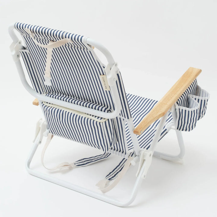 SUNNYLiFE Luxe Beach Chair - The Resort Coastal Blue