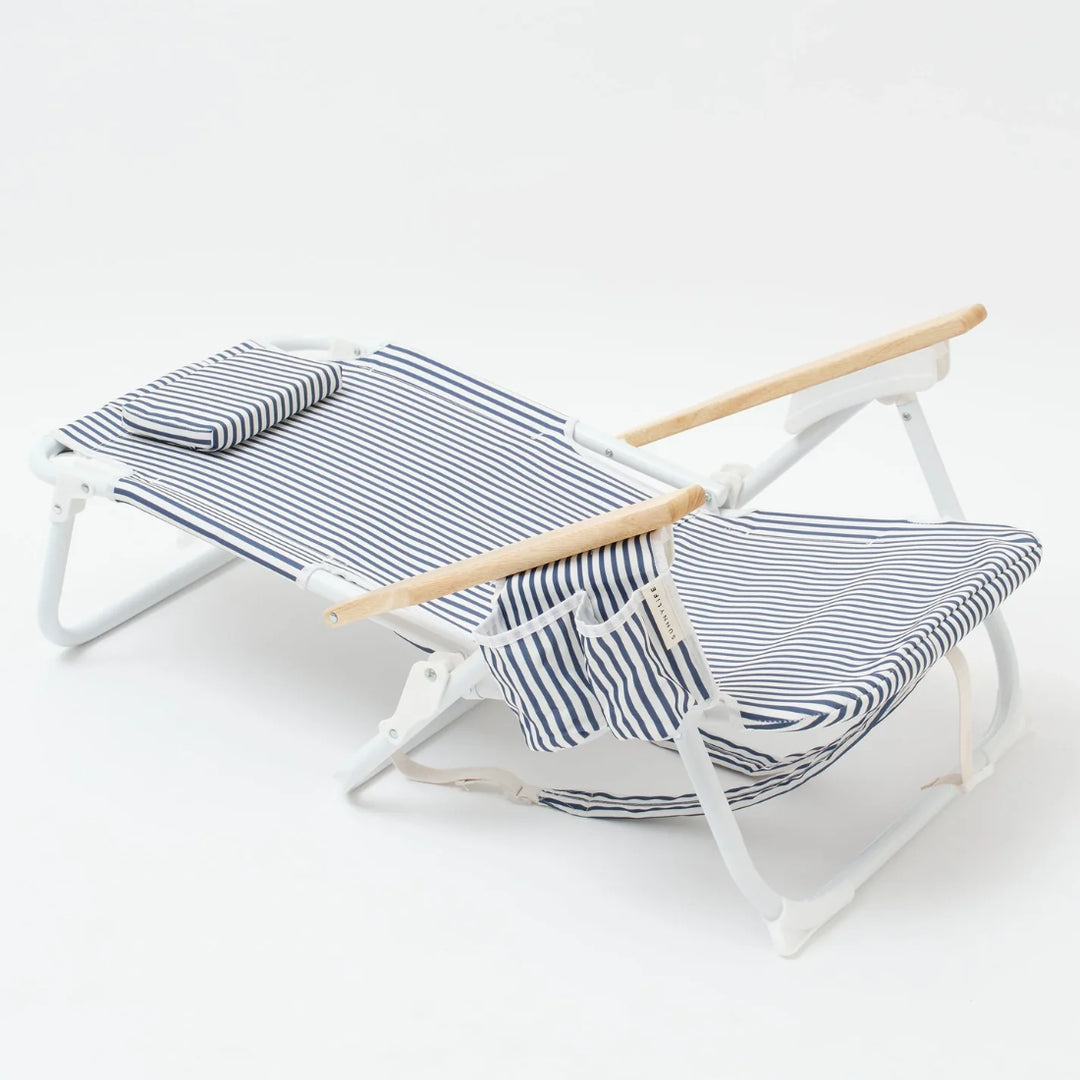 SUNNYLiFE Luxe Beach Chair - The Resort Coastal Blue