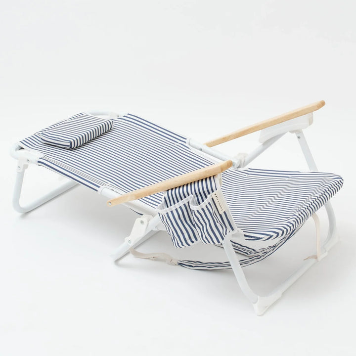 SUNNYLiFE Luxe Beach Chair - The Resort Coastal Blue